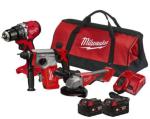 LOT 3 OUTILS  M18  BLPP3C-502 (PERFO +PERCEUSE +MEULEUSE) - MILWAUKEE - ref 4933498565 - vue 1